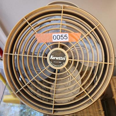 Vintage Korvettes Department Store Floor Fan Tested