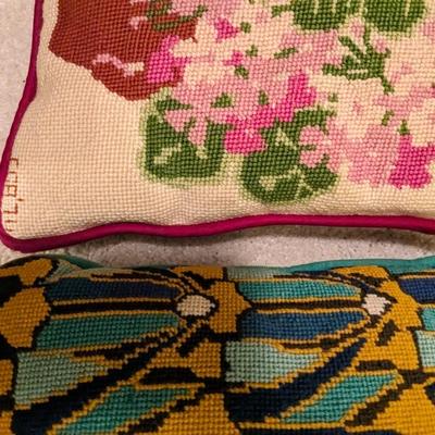 3 Wonderful Hand Stitched Pillows