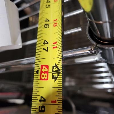 NSF Wire Storage Shelving 6 Shelves on Casters 48x18x76