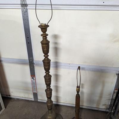 Pair Of Vintage Lamps