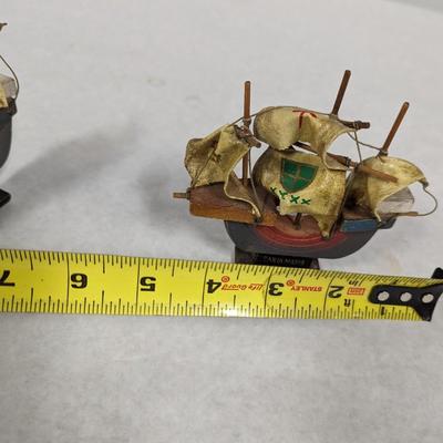 Vintage Spanish Ships Nina Pinta Santa Maria