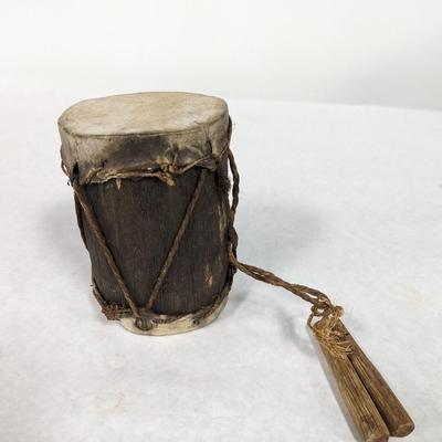 Native American Hand Crafted Drum