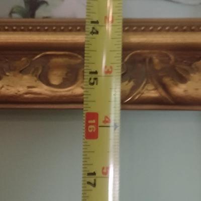 Framed Madonna of the Lilies with Jesus Print- Approx 15 1/2" x 20"