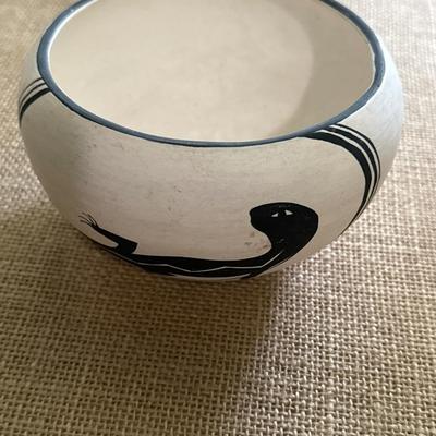 Spanish pottery hand signed