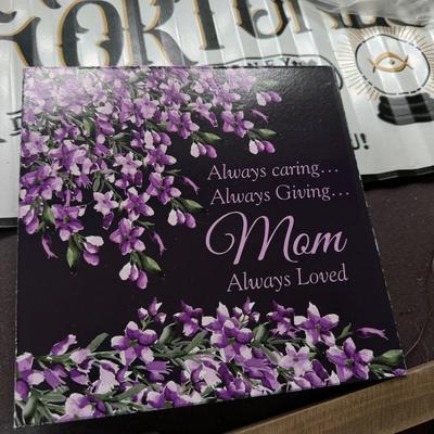 Always caring Always giving Mom Always loved
