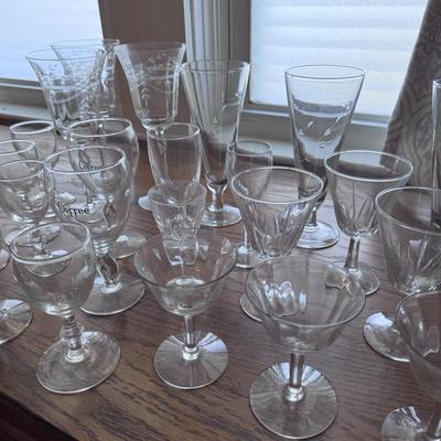 Vintage Bar Glasses