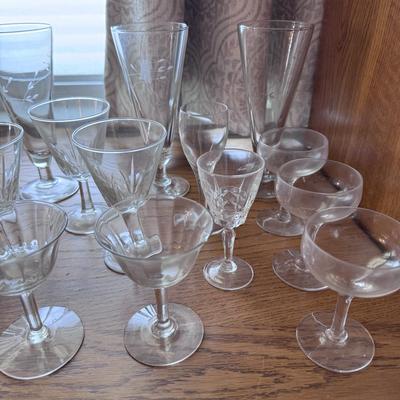 Vintage Bar Glasses