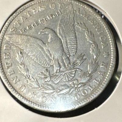 1890 O MORGAN U S 1$ VF