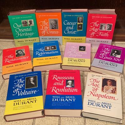 ‘The Story of Civilization’ Complete 11 Volume Hardcover Set (BDF-HS)