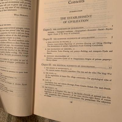 ‘The Story of Civilization’ Complete 11 Volume Hardcover Set (BDF-HS)