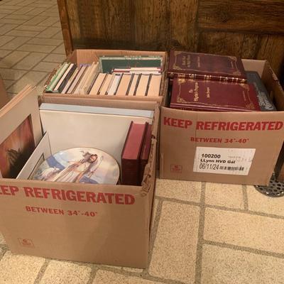 Jesus Christ Collectible Plates with Christian Books & Art (BDF-HS)