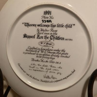 Jesus Christ Collectible Plates with Christian Books & Art (BDF-HS)