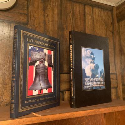 J. Edgar Hoover Signed Book w/ Flag, President Nesting Dolls, History Books, & DVDs (BDF-HS)