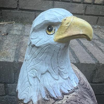 Garden Owl Decoys & Bald Eagle Statues (G-RG)