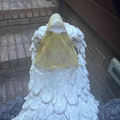 Garden Owl Decoys & Bald Eagle Statues (G-RG)