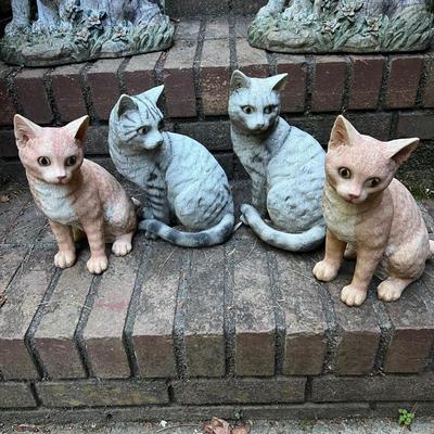 Puppy Fountain Plus Animal Statues & Planters (G-RG)