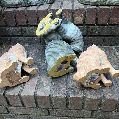 Puppy Fountain Plus Animal Statues & Planters (G-RG)