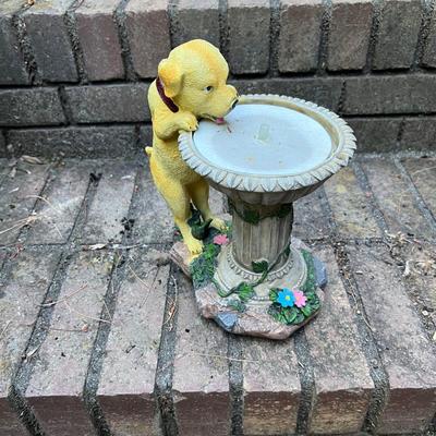 Puppy Fountain Plus Animal Statues & Planters (G-RG)