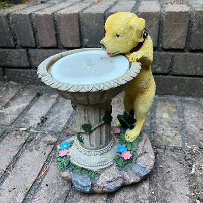 Puppy Fountain Plus Animal Statues & Planters (G-RG)