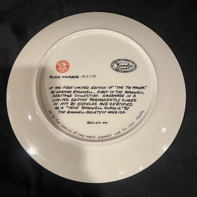 Six Norman Rockwell Plates (BDF-MG)