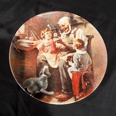 Six Norman Rockwell Plates (BDF-MG)