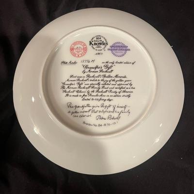 Six Norman Rockwell Plates (BDF-MG)