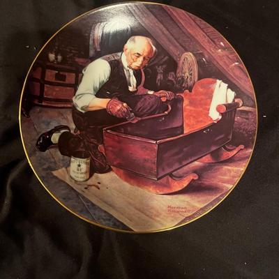Six Norman Rockwell Plates (BDF-MG)