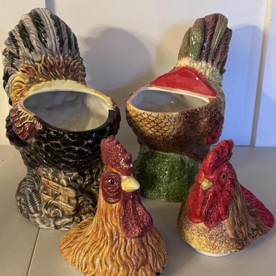 Rooster Cookie Jars