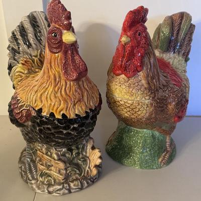 Rooster Cookie Jars