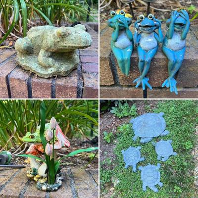 Hosley Potteries & Other Pond Friends Yard Art (G-RG)