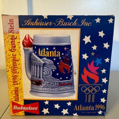 Budweiser 1996 Atlanta Olympics Stein