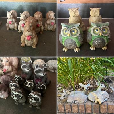 Forest Friends Yard Art (G-RG)