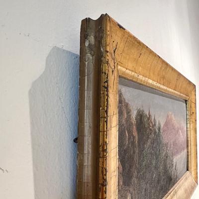 Antique Framed Oil Painting