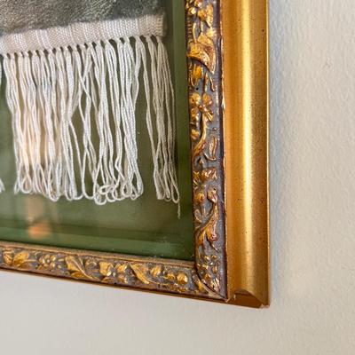 2 Professionally Framed Small Oriental Rugs