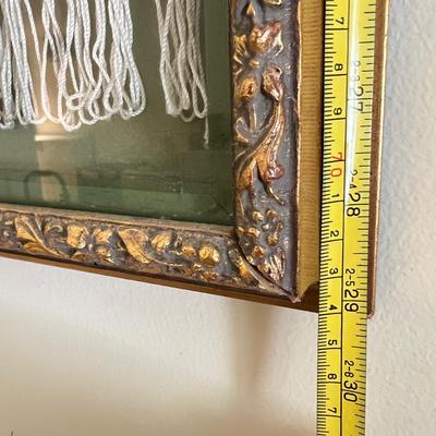 2 Professionally Framed Small Oriental Rugs