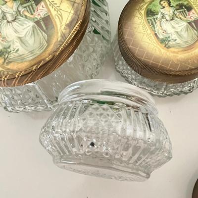 6 Piece Vintage Vanity Decorative Lot