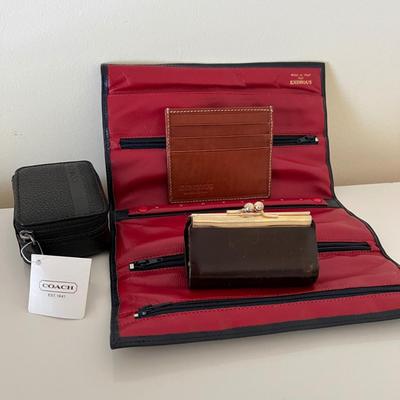 4 Piece Leather Lot - Coach NWT, Eximious