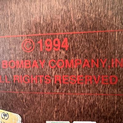 Vintage Contemp. Decorative Lot - Bombay Co., Brass, Wall Sconces etc.