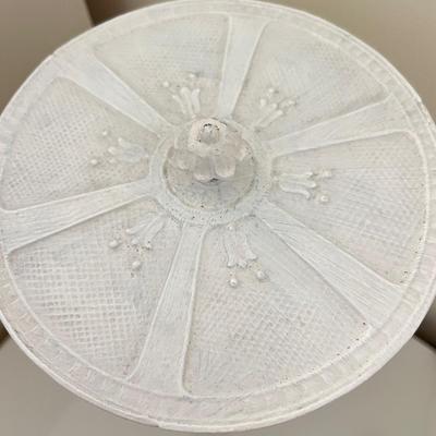 Vintage Glass Panel Desk Lamp