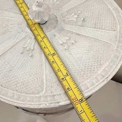 Vintage Glass Panel Desk Lamp