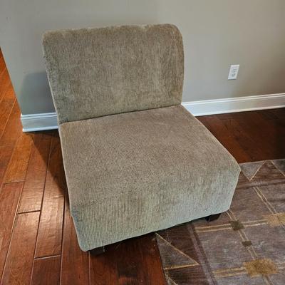 Grey Armless Sectional Chair (LR-JS)