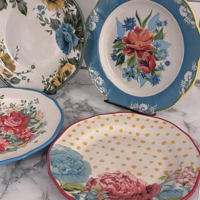 Pioneer Woman Stoneware Salad/Dessert Plates