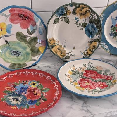 Pioneer Woman Stoneware Salad/Dessert Plates