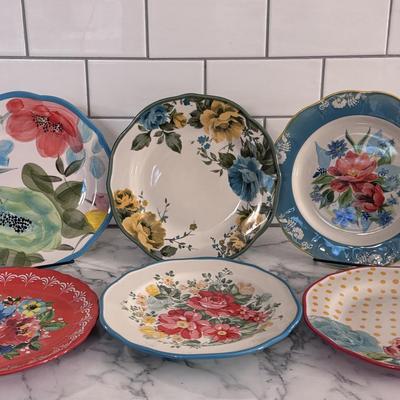 Pioneer Woman Stoneware Salad/Dessert Plates