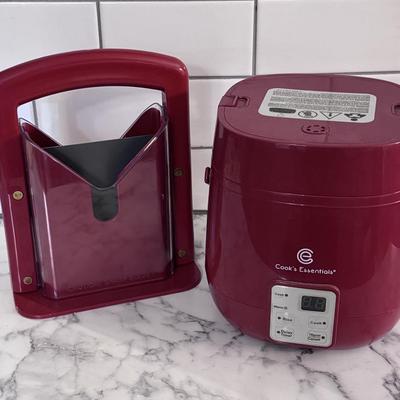 Rice cooker and Bagel Slicer