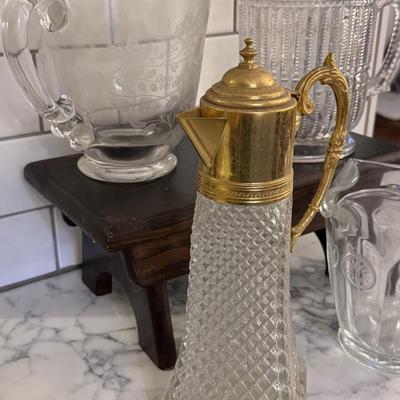 Vintage Glass Pitchers
