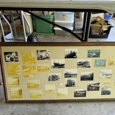 Vintage aviation figures and pictures