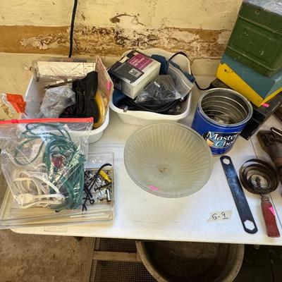 Garage and household items
