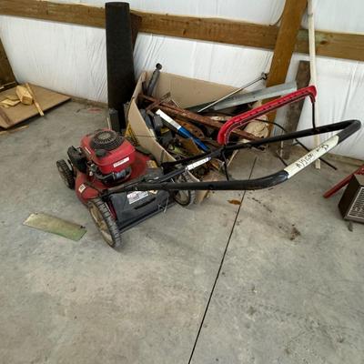 Push mower and misc metal