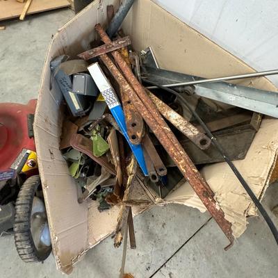 Push mower and misc metal